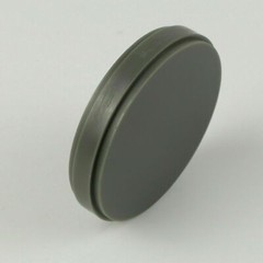 10PCS Dental Lab Wax Disc Block for Wieland CAD CAM Milling System 98 *10mm Gray