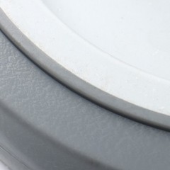 4 Pack Gray 1/2″ Axle Hole Replace Polyurethane 900 Pounds 8″ Caster Wheels