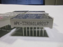 Qty (10) 3 Digit, 7 Segment, LED Displays, 7mm Leads