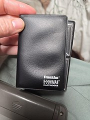 Franklin Dictionary Thesaurus MWD-640 Electronic Bookman Tested W/ 2 Cartridges
