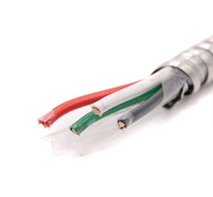 14/3 MC Metal Clad Cable – 25FT Roll, 23ft leftover. 2102S22-AFC Cable Systems