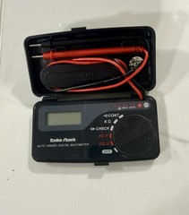 Vtg Radio Shack 22-179A Pocket LCD Digital Multimeter Electronic Test Auto-Range