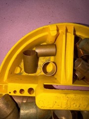 Lot Of Misc Copper Solder Fittings; 1” & 3/4” Coupling, 45, Street 45, Tee’s !!!
