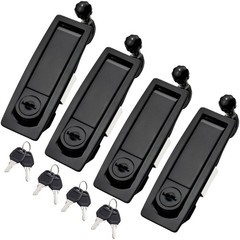 Compression Latch with Lock Trigger Latch Adjustable Grip 0.55″-1.46″, 4 Pack