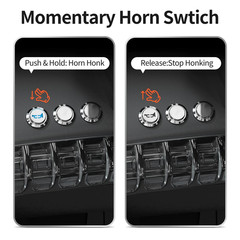Horn Button Switch 12 Volt Momentary Push Button Switch ,Air Horn Button Switch