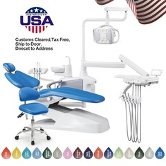 Dental Unit Chair Computer Controlled DC Motor/Portable Delivery Unit Cart