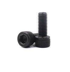 10pcs M10 x 20mm Black Socket Cap Bolts Screws 12.9 Grade Alloy Steel