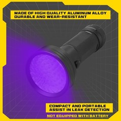 AC Leak Detector Kit – Refrigerant Leak Detection Tool with UV Flashlight & Glas