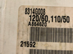 ASCO RedHat 8314G008 1/4″ Solenoid Valve, Brand new