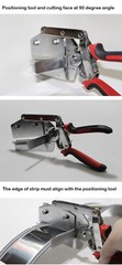 Hand Held Metal Channel Letter Clamp Bender Shaping Pliers Fast Bending Tool