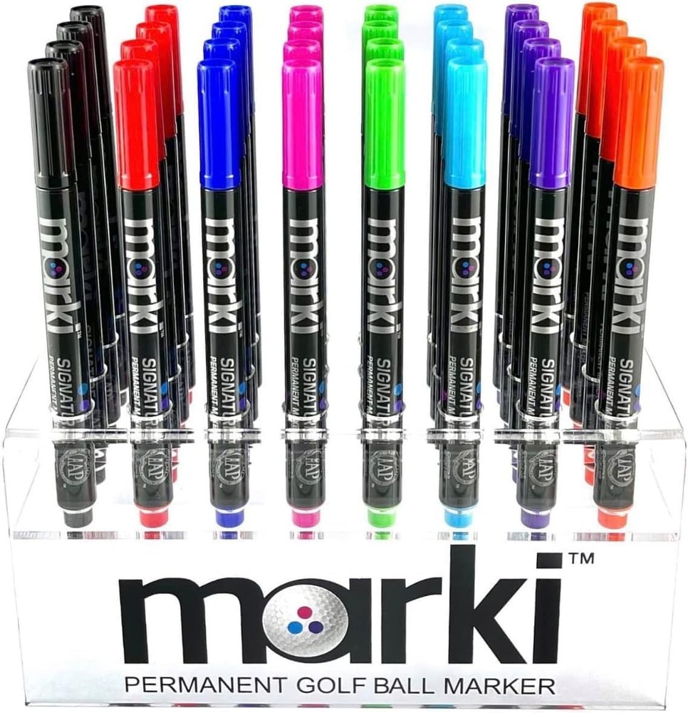 Permanent Golf Ball Marker Pen – Fine Tip, Wear & Water Resistant Ink | Designed