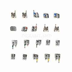 100Packs Dental Orthodontics Bracket Braces Mini Roth 022″ 3-4-5hooks #2 RP^^op