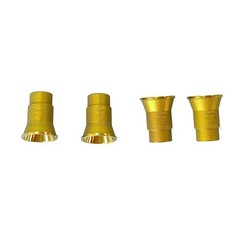 6pcs MU Titanium Digital base CAD/CAM ti base DESS shape fits Neodent GM