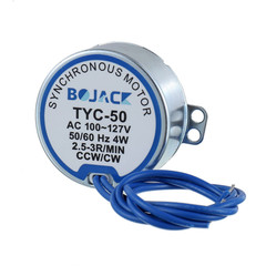 Synchronous Motor AC100~127V Volt 50/60HZ 4W 2.5-3RPM/MIN CW/CCW Turntable Motor