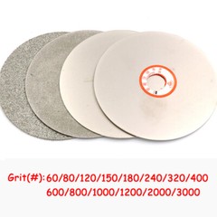 4″ 100mm Diamond Grinding Disc Abrasive Wheel Coated Flat Lap Disk 36-3000 Grit