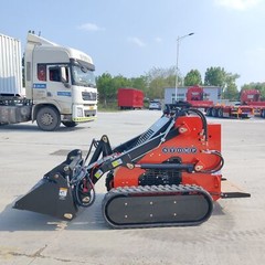 NEW Mini Skid Steer Loader Attachments STOMP Skid Steer TYPHON 4 in One Bucket