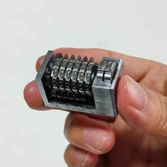 Mini Small 6 Digit Roman Backward Printing Machine 4X8 Printer Numbering Machine