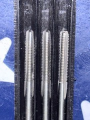 Interstate M3.5×0.6 3pc Tap Set Taper Plug Bottom HSS D4 ONE OF EACH- 3pcs