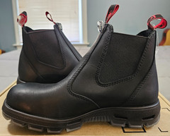Redback® (Men’s 8 M) (Women’s 9) Easy Escape™ 6″ Pull-On Boots in Black – $190