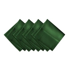 Newbridge Christmas Elegance Plaid Set Of 4 Square Fabric Napkins 100 Polyester