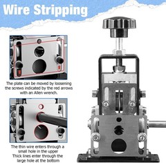 Automatic Machine, Pelador de Cable Electrico, Drill Powered, Wire Stripper M…