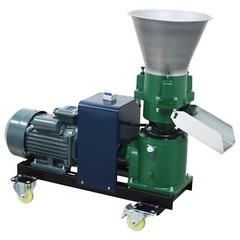 Upgraded Feed Pellet Mill Machine 12mm Plate 3Rollers Output 120-150KG/h 220V