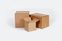Shipping Box 14x8x8 Corrugated Cardboard Kraft ECT 32 (25/cs)