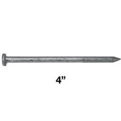 4″ Exterior Hot Dipped Galvanized 20D 5 Pounds ~90 Nails,