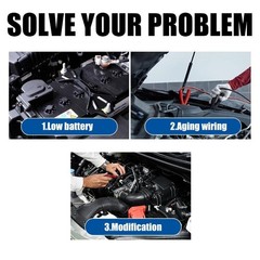 2Pcs Universal Battery Disconnect Switch 12V / 24V Cut Off Isolator for Cars RV