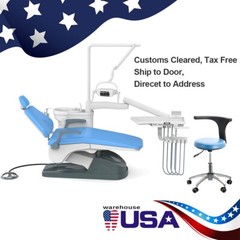Dental Unit Chair Automatic DC Motor Computer Controlled Hard Leather TJ2688-A1
