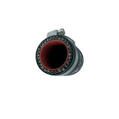 1 Inch (25mm) ID Black High Temperature 4-ply Reinforced Silicone Hose Cap Wi…