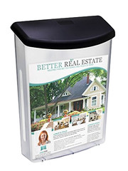 Outdoor Brochure Holder for 8.5 x 11 Literature with Hinged Top
