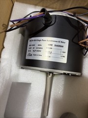 YDK139-185-6 Asynchronous Motor Single Phase 208-230V 60hz 185W 1075RPM 1/4HP