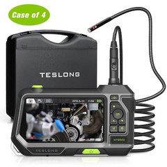 TESLONG NTS500 5” Endoscope Borescope 7.9mm Triple Lens 5M Inspection Camera