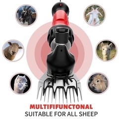 Upgraded 500W Electric Sheep Shears – Professional Livestock Clippers, 6 Speed H