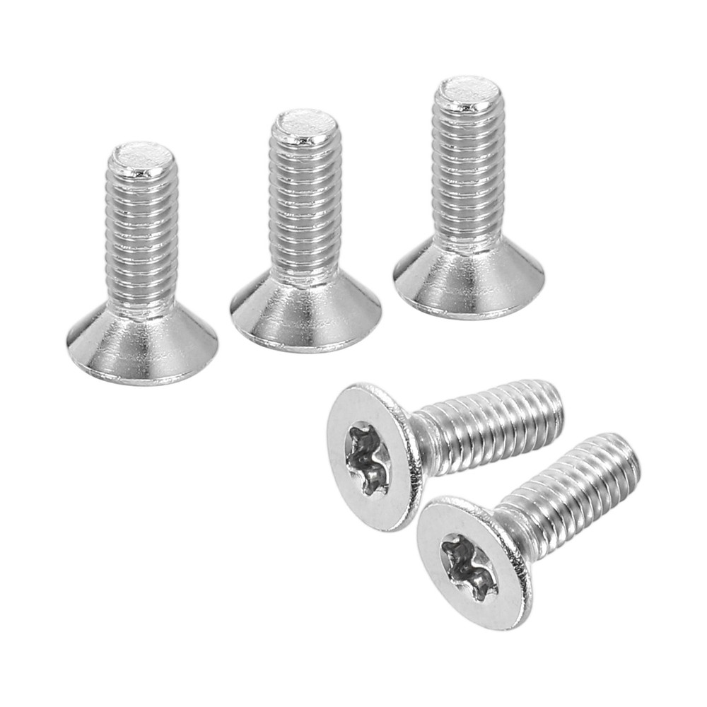 10Pcs M4-0.7 x 12mm Flat Head Torx Machine Screws 304 Stainless Steel