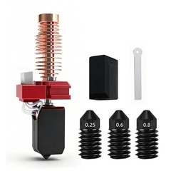 0.4MM Upgrade Ceramic Nozzle for Flashforge Adventurer 5/ 5M Pro Hotend Kit…