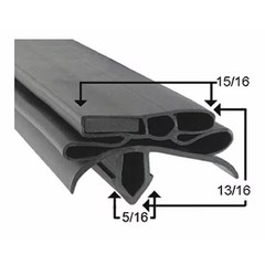 True Manufacturing Door Gasket,12-1/2″ x 24-1/2″ 934759 True Manufacturing