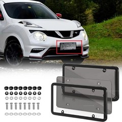 6.3” Clear Reflective Anti Speed Red Light Toll Camera Stopper License Plate Fr