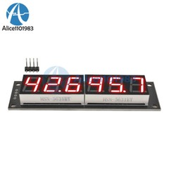 0.56″ 7-Segment 6-Digit LED Digital Display TM1637 Tube Module Yellow/Green/Blue
