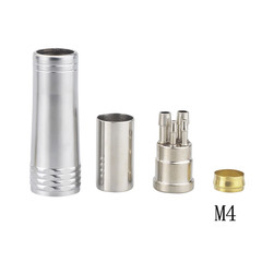 Dental 2/4 Hole Silicone Tubing/Hose/Tube Connector For High Speed Handpiece