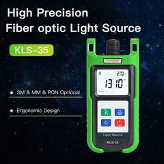 Komshine Fiber Light Source KLS-35 1310/1550nm +KPM-35-A Optical Power Meter