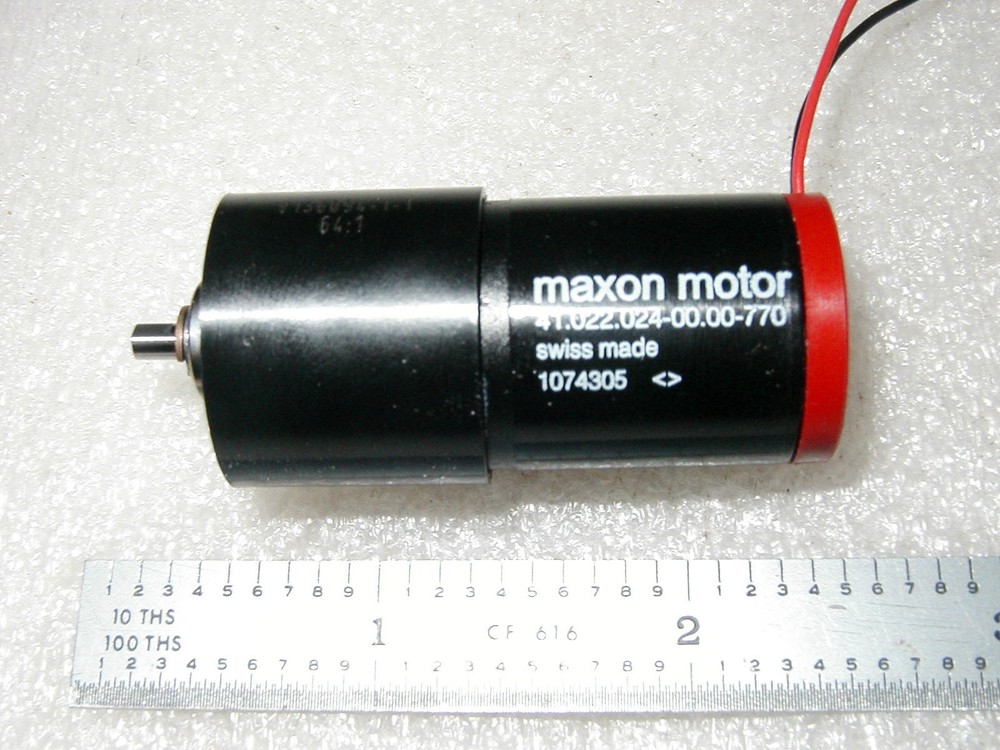MAXON 12VDC 2 Watt 90 RPM PRECISION GEAR MOTOR – 1 pc