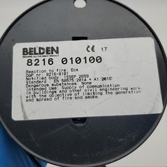 Belden 8216 010 100 FT Coaxial Cable RG-174 26 AWG 7×34 50 OHM Transmission Wire