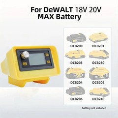 DC Labor Power Supply Adjustable Voltage Regulator For Dewalt 18V 20V Batteries