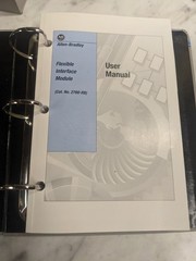 ALLEN BRADLEY FLEXIBLE INTERFACE MODULE 2760-RB USER OPERATOR SERVICE MANUAL ’98