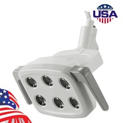 Oral LED Light Induction Lamp for Dental Unit Chair 6 LED Adjustable Brightness