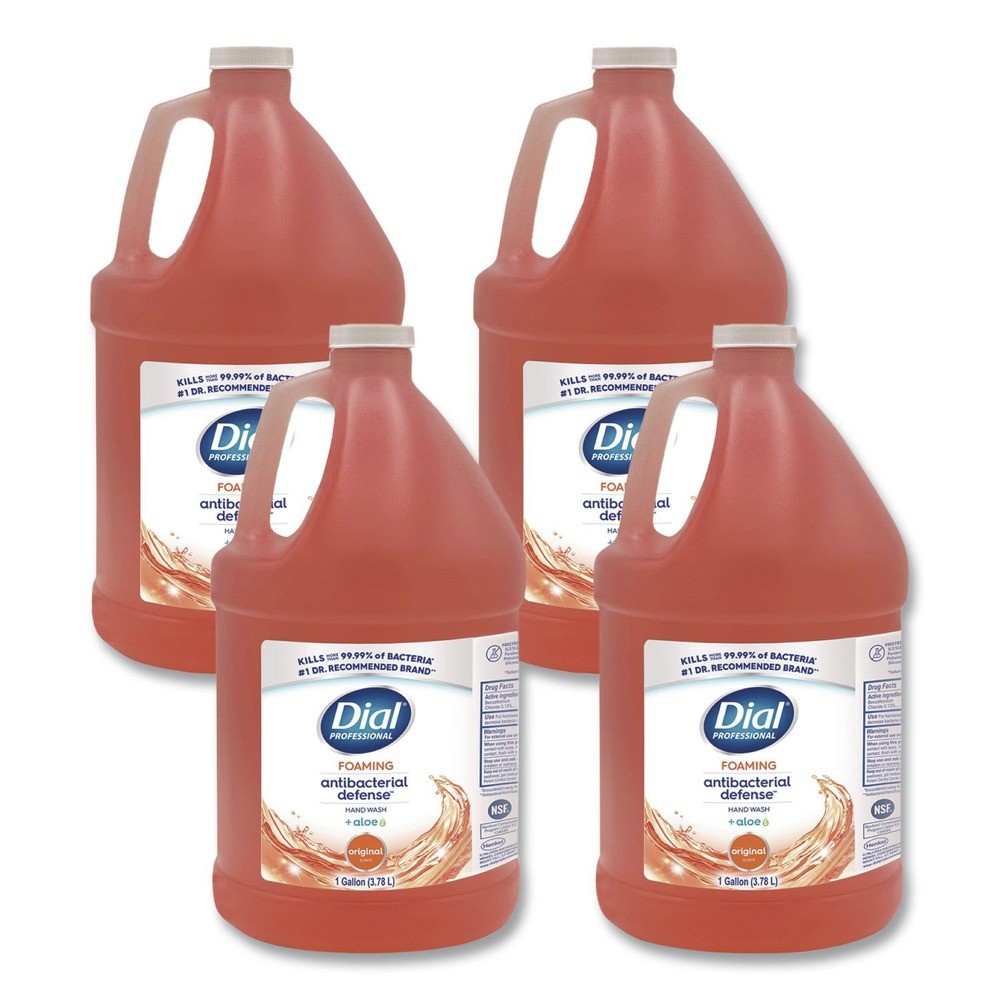 Dial Professional 35452 1 gal. Antibacterial Foam Hand Wash – Orig. (4/CT) New