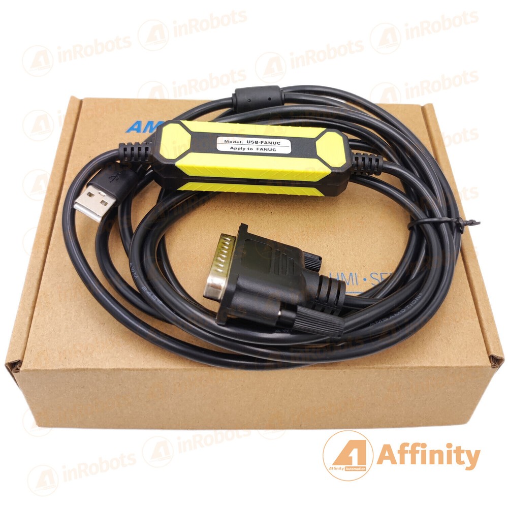 USB-FANUC RS232 DB25 CNC Programming Cable 2-Year Warranty USA Stock