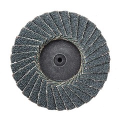 50 Pack – 2″ Mini Flap Discs 80 Grit Quick Change Sanding Roloc Style Type R